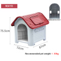 Plastic Outdoor Pet Home Dog House With Skylight